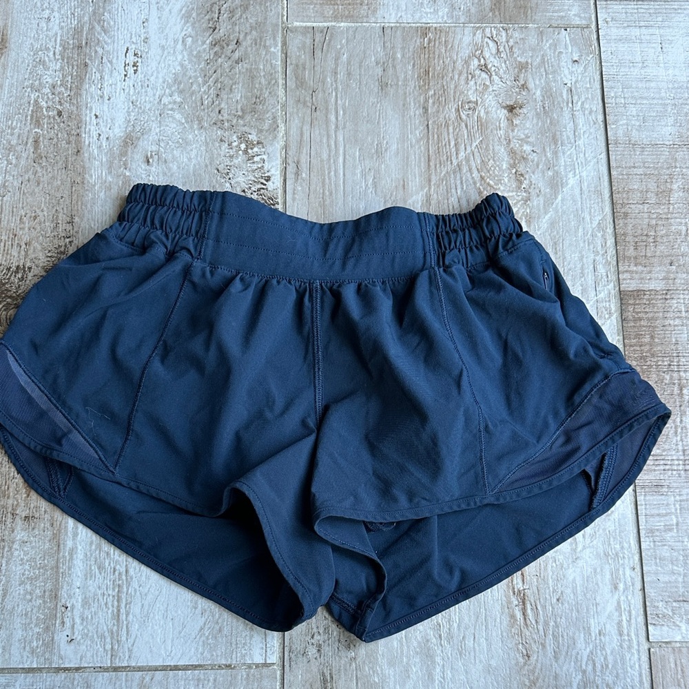 Lululemon Athletica Dark Blue Athletic Shorts